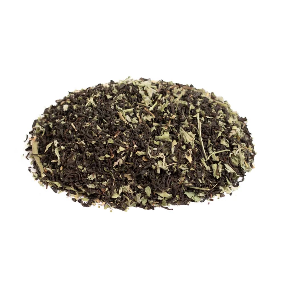 چای سیاه با پونه